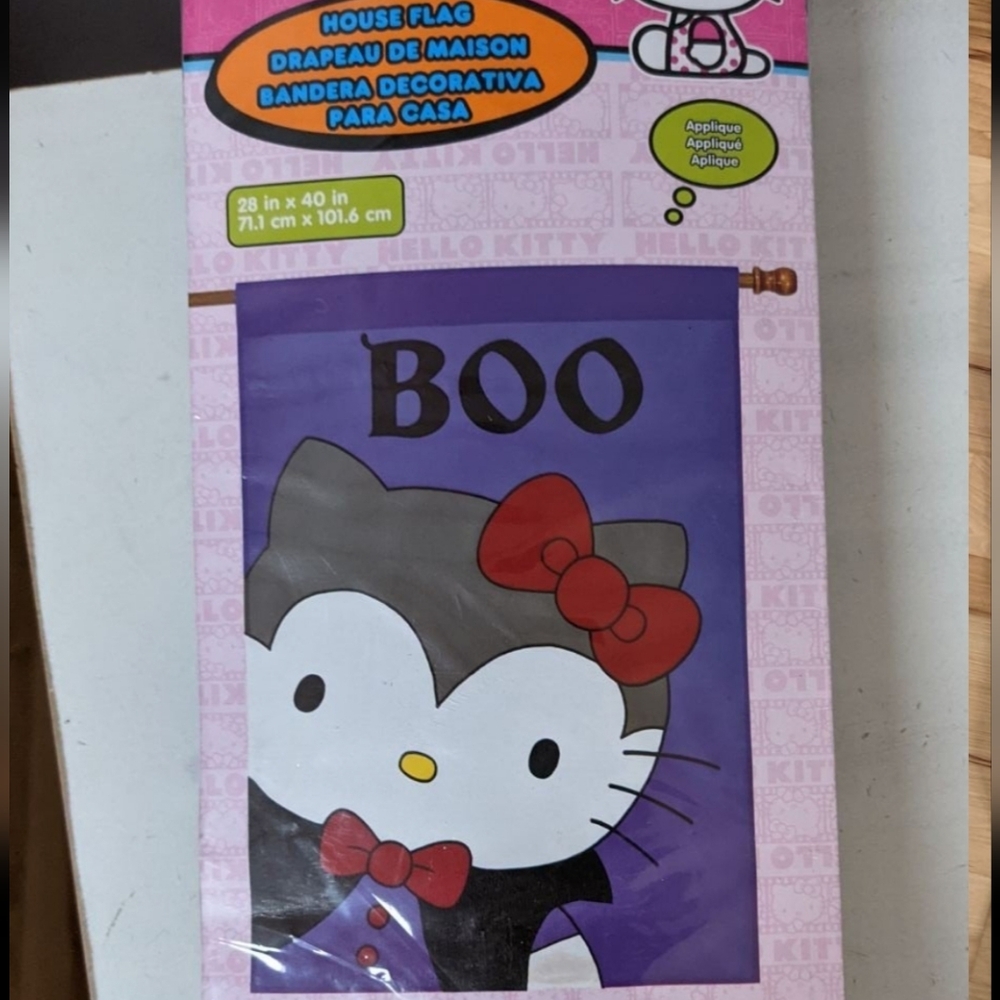 Hello Kitty Halloween Flag